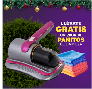 ASPIRADOR PREMIUM ANTIÁCAROS UV®️ CON LUZ ULTRAVIOLETA